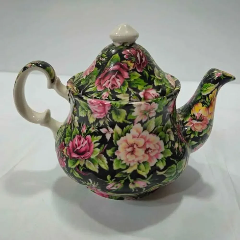 Crownford Floral Teapot Made in England